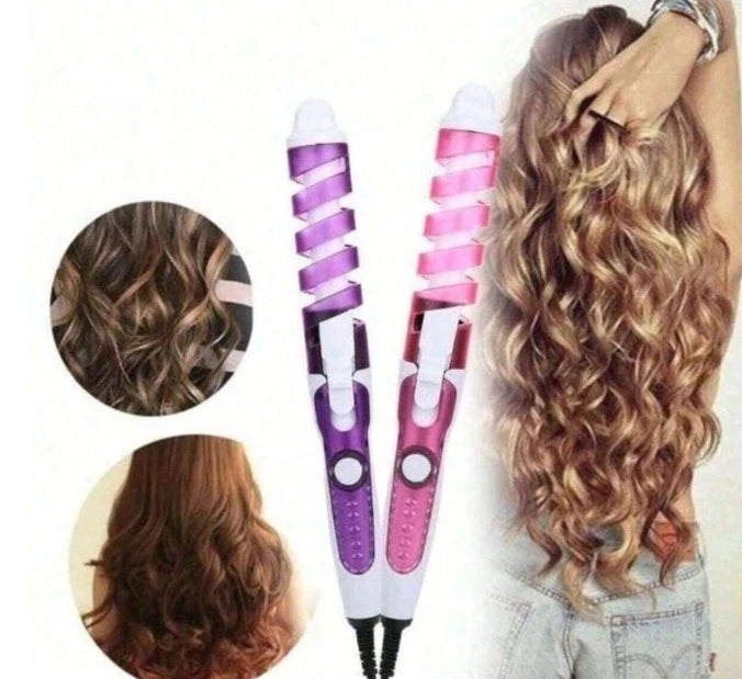 Curl Curler Profissional Bivolt Ondas Modelador de Cabelo