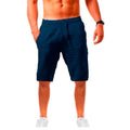 shorts de linho fitness streetwear