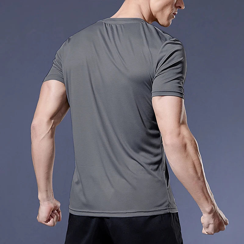 Camisas esportiva jogging t-shirts fitness