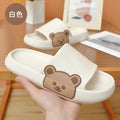 Chinelos de verão slides urso flip flops antiderrapante!