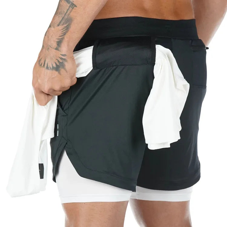 Shorts 2 em 1 fitness Oficial