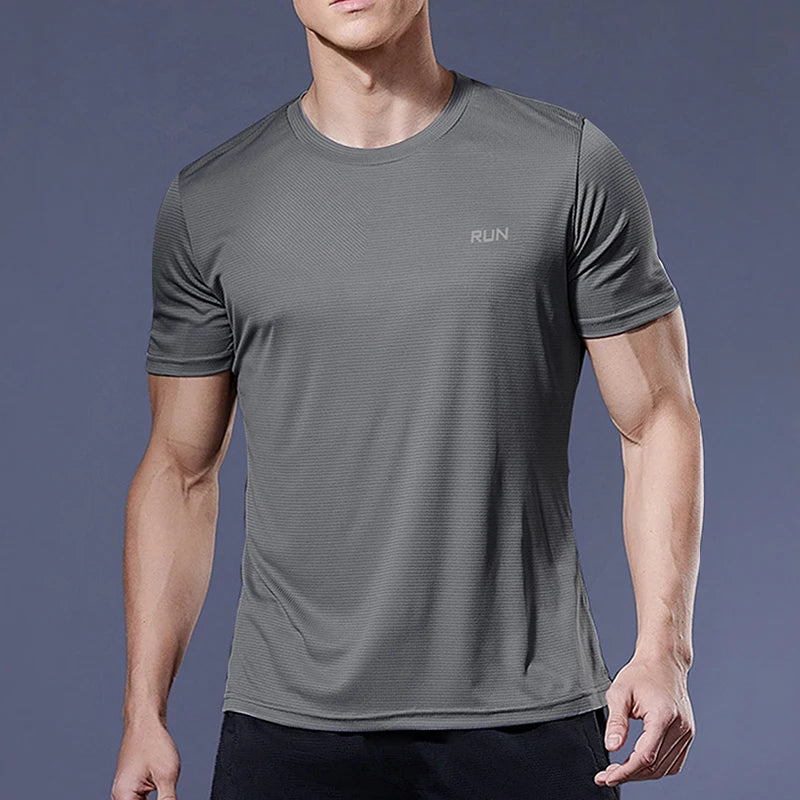 Camisas esportiva jogging t-shirts fitness