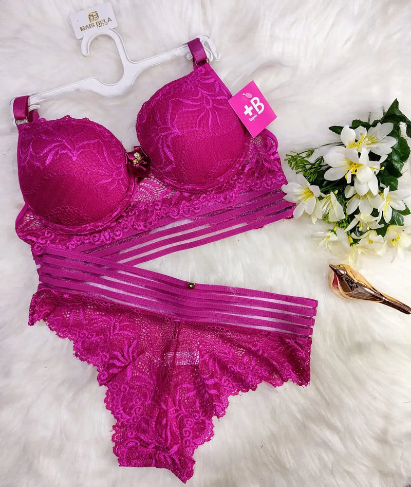 5 conjuntos de roupa íntima feminina, lingerie, calcinha e sutiã, conjunto sexy, venda por atacado, bolsa